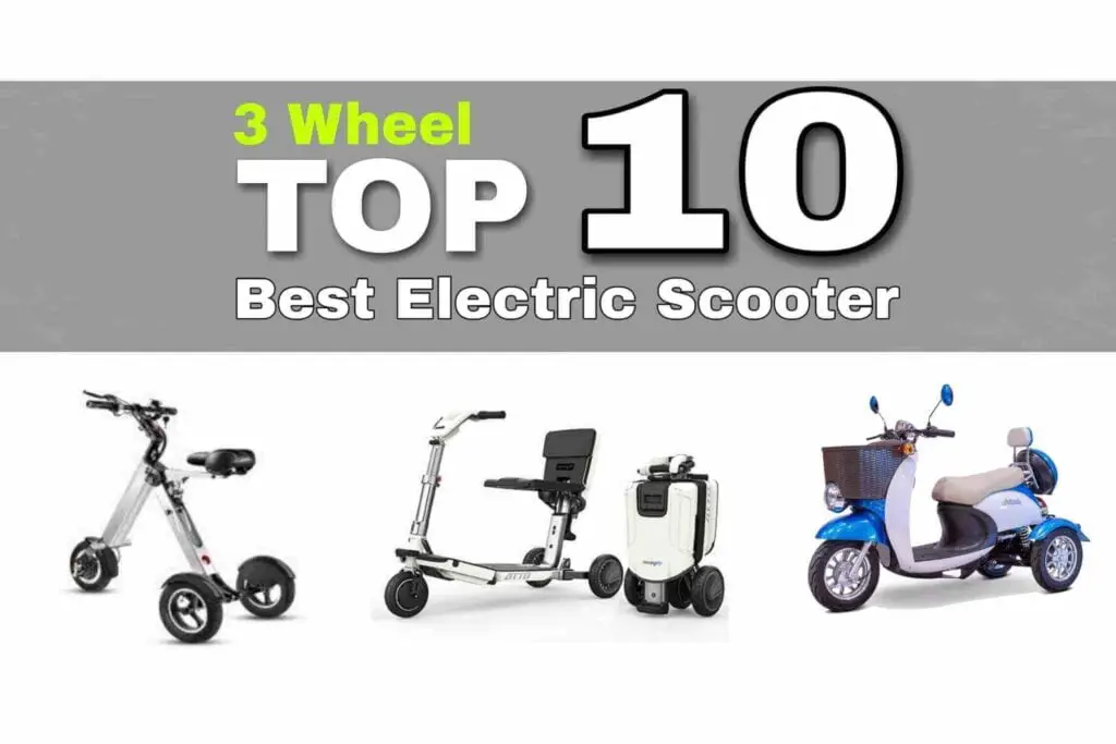 top 10 best 3 Wheel electric scooter for adults street legal