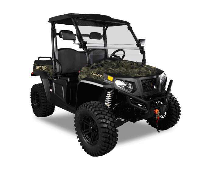 Hisun Sector E1 electric 4x4 side-by-side UTV