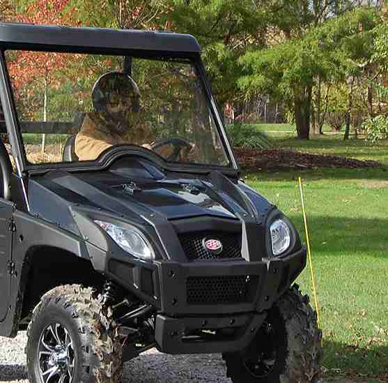 EV Pathfinder electric 4x4 side-by-side UTV