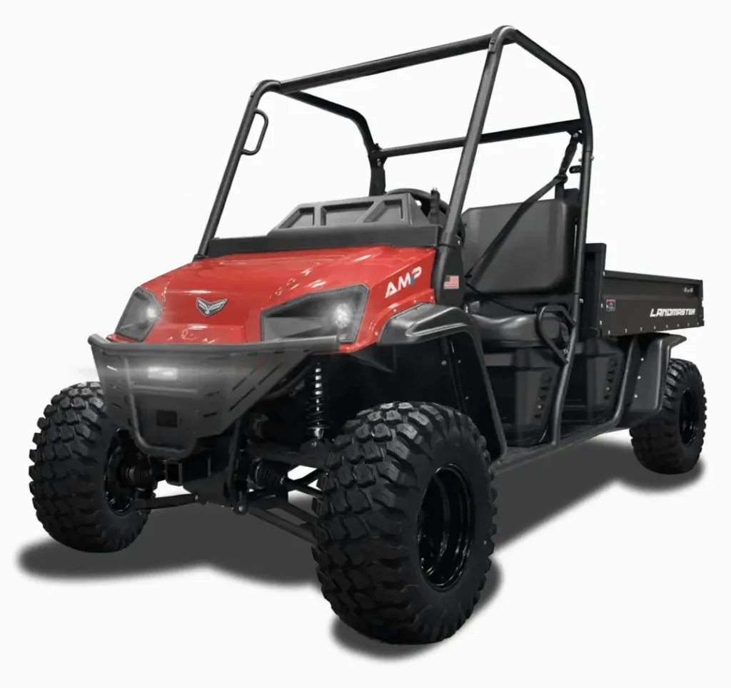 American Landmaster AMP electric 4x4 side-by-side UTV