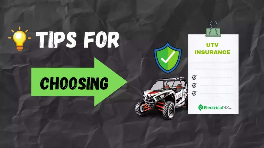 tips for choosing the best UTV insurance, tips for choosing Best ATV insurance, tips for choosing best side by side insurance, how to choose UTV insurance