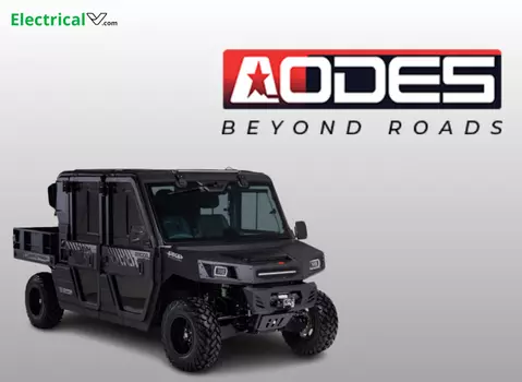 Image of Aodes UTV Brand logo with UTV model