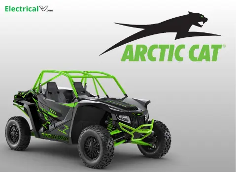 Image of Arctic Cat UTV Brand logo with UTV model